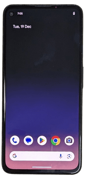 Used Google Pixel 4A 5G 128GB 6GB RAM Just Black Refurbished - Triveni World