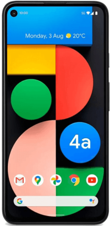 Google Pixel 4a 5G (128GB) Black - Renewed - Triveni World