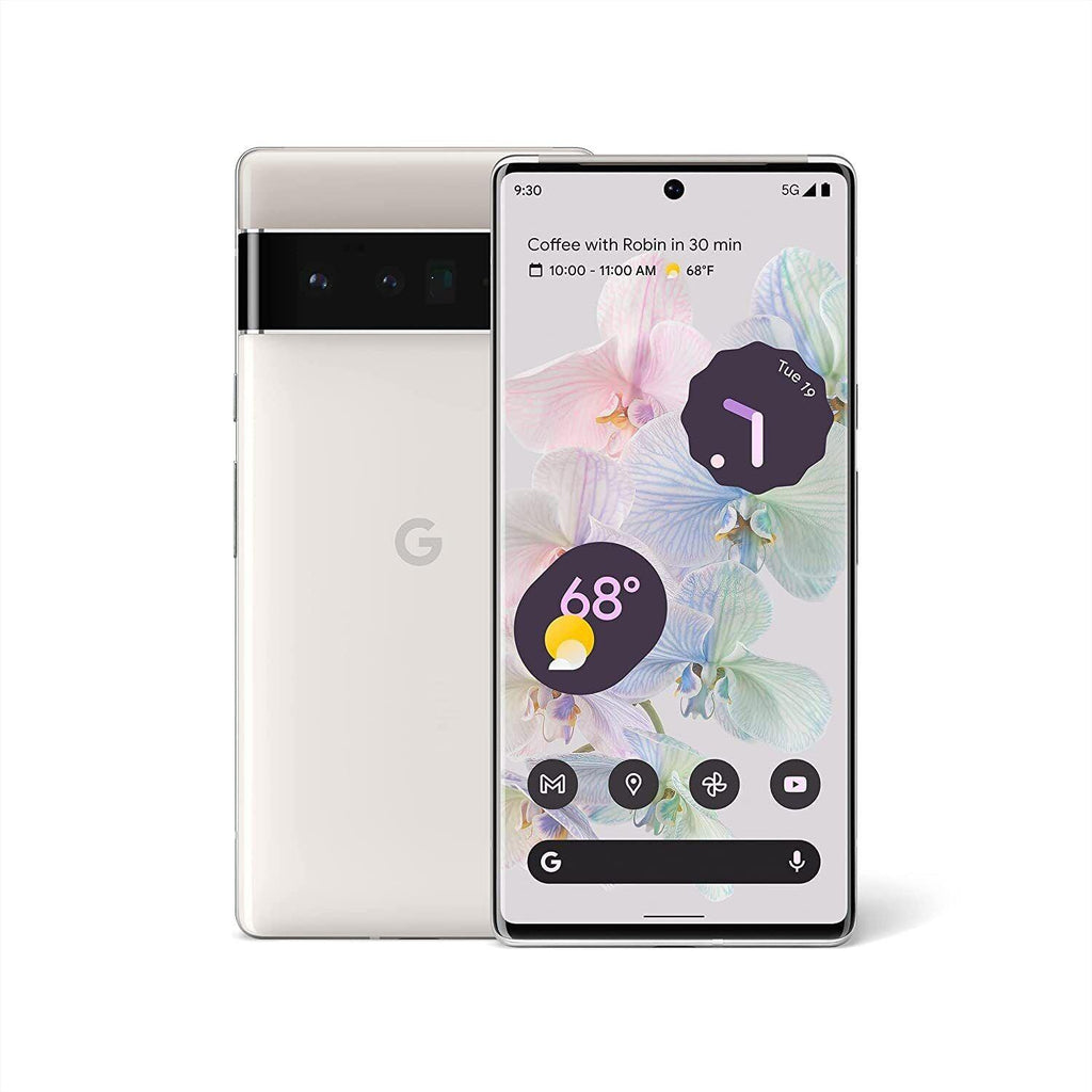 Google Pixel 6 Pro 128GB White Unlocked Very Good Condition RefurbishedRefurbished - Triveni World