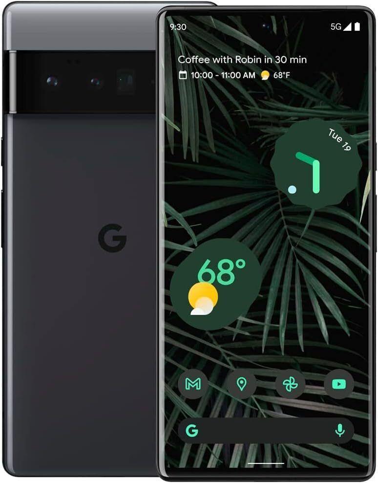 Google Pixel 6 Pro G8V0U Unlocked 256GB Black Refurbished - Triveni World