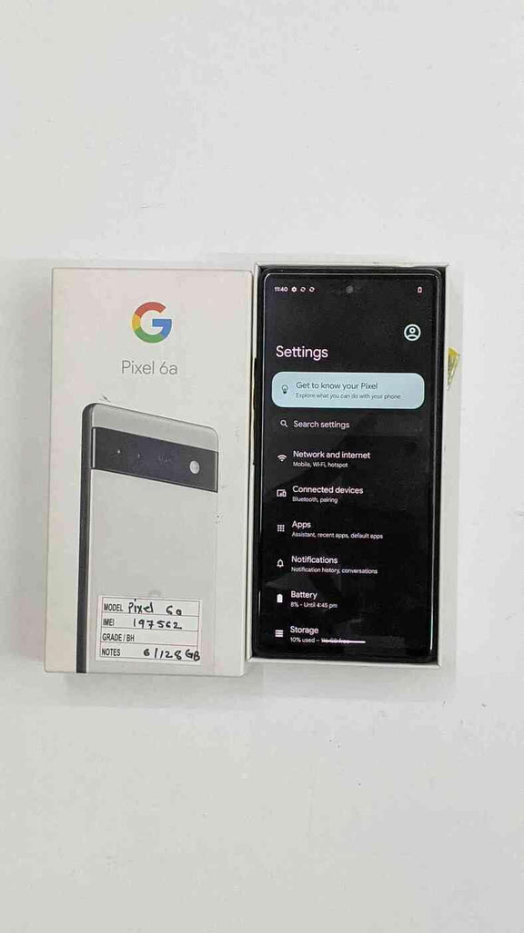 Google Pixel 6A 5G 6/128GB Refurbished - Triveni World