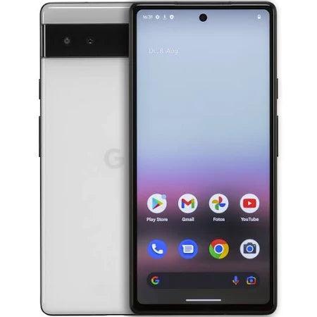 Google Pixel 6a 5G (Chalk, 6GB RAM, 128GB Storage) Preowned