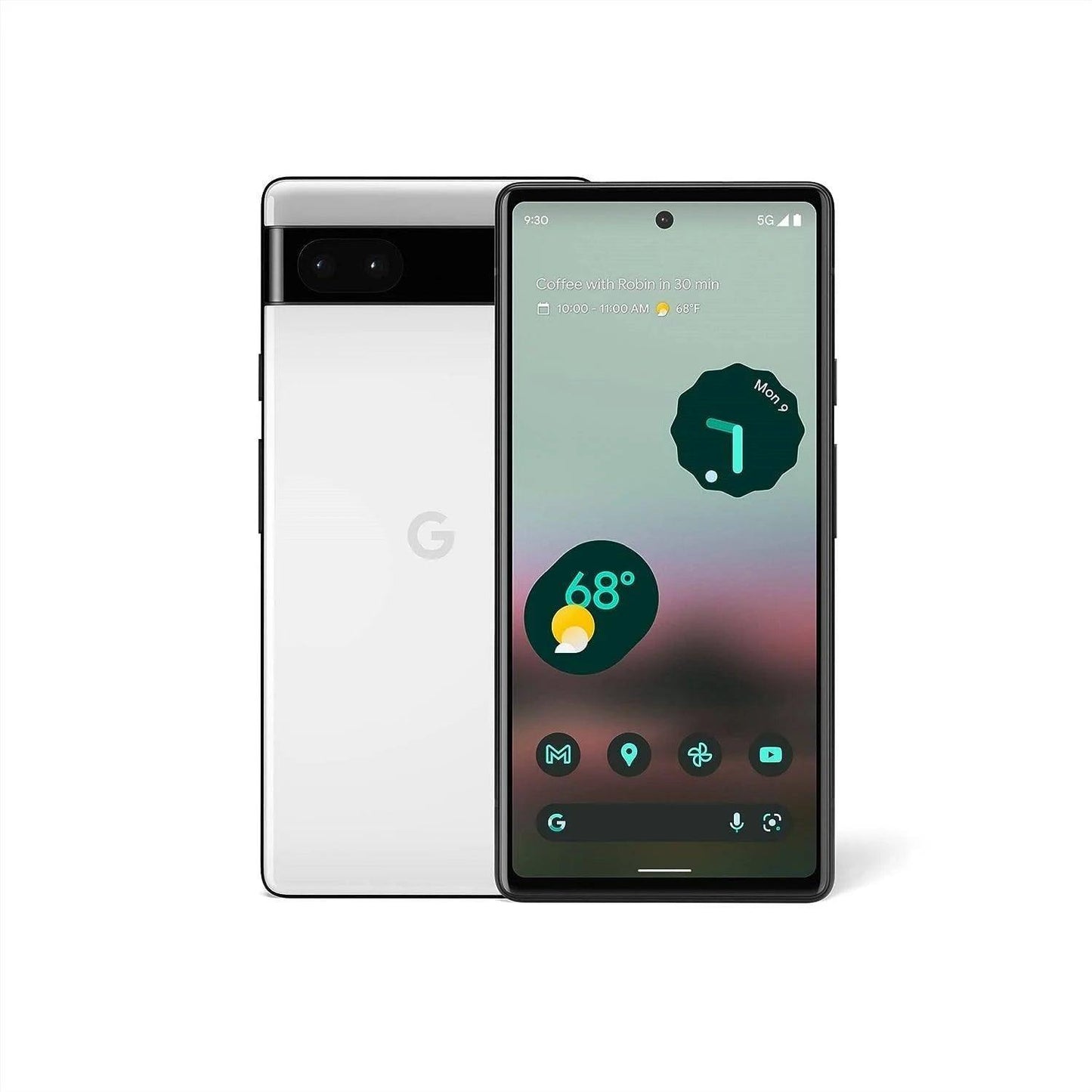 Google Pixel 6a 5G (Chalk, 6GB RAM, 128GB Storage) - Triveni World