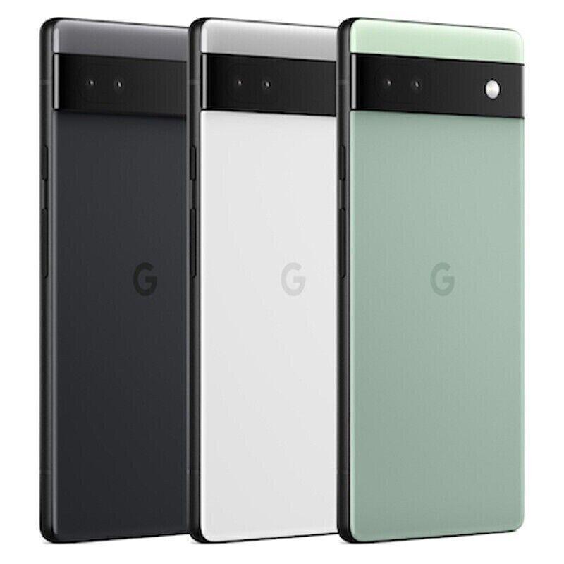 Google Pixel 6A 5G GX7AS 128GB 6.1'' Black Green White Refurbished - Triveni World