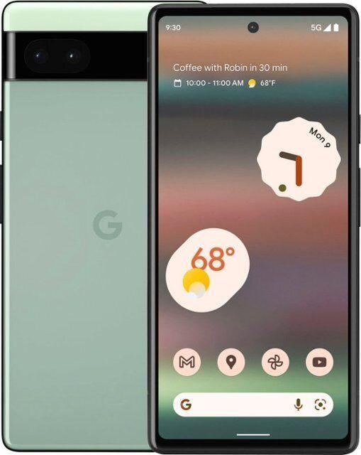 Google Pixel 6a GX7AS Unlocked 128GB Sorta Seafoam Refurbished - Triveni World