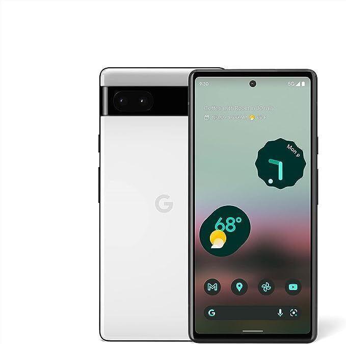 Google Pixel 6a GX7AS Unlocked 128GB White Good Refurbished - Triveni World