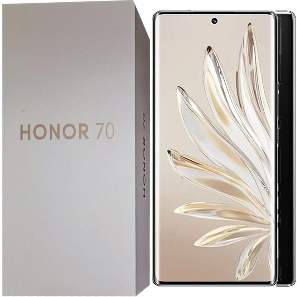 Honor 70 5G Midnight Black 128GB + 8GB Dual-SIM Factory Unlocked GSM Refurbished - Triveni World