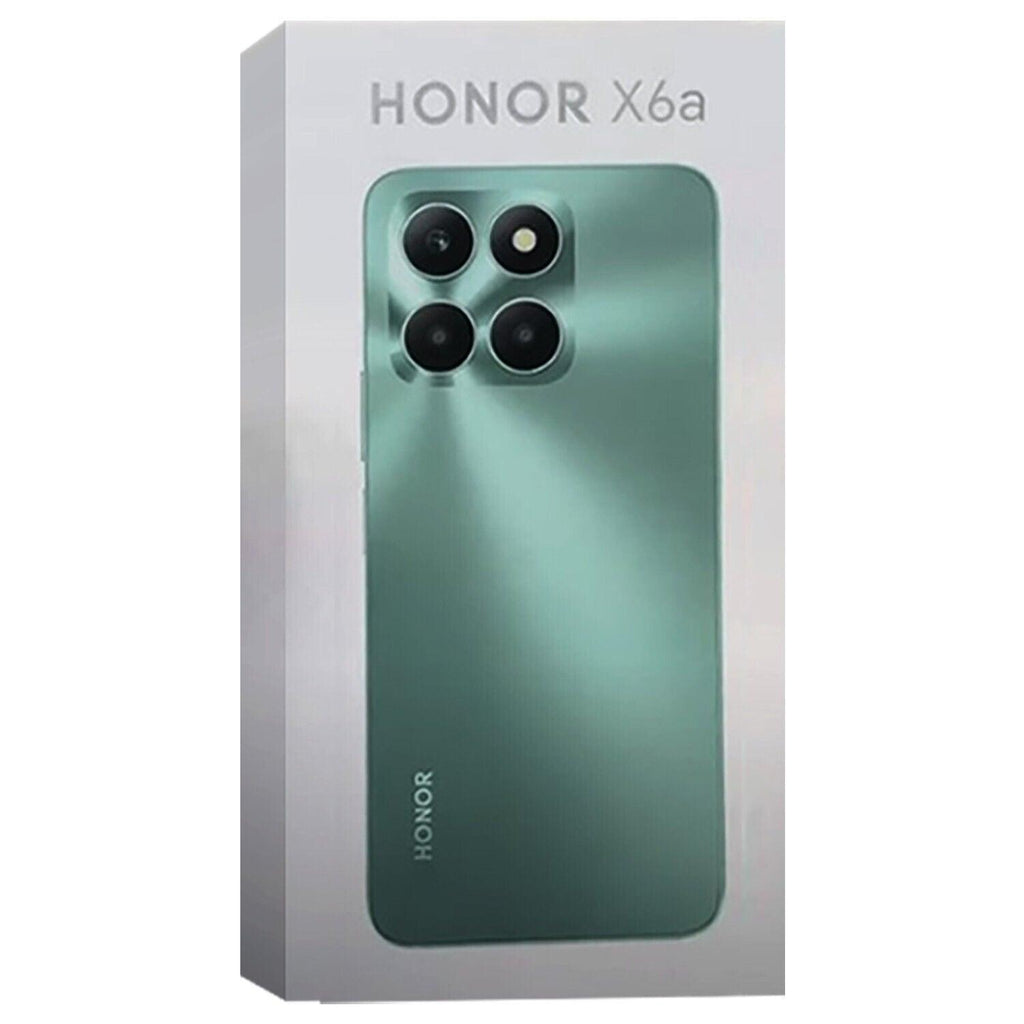 Honor X6a 4G Cyan Lake 128GB + 4GB Dual-SIM Factory Unlocked GSM Refurbished - Triveni World