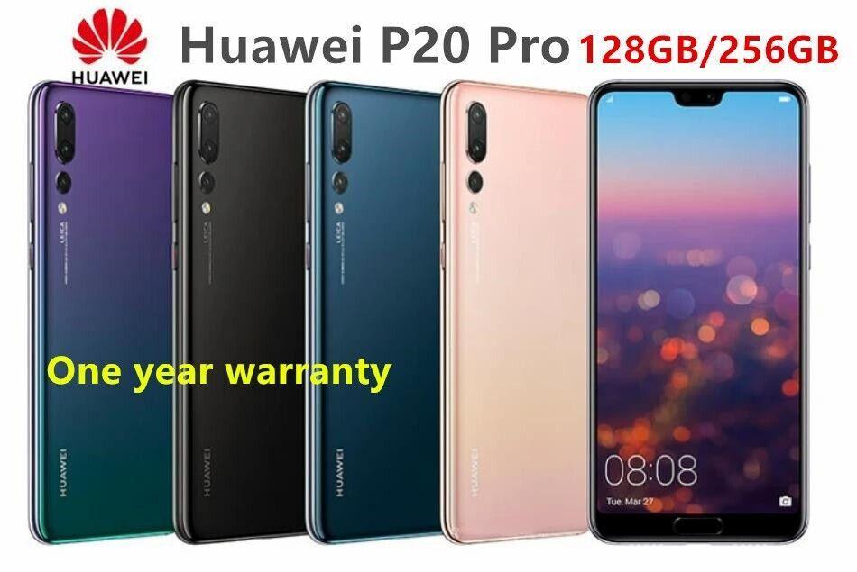 HUAWEI P20 PRO CLT-L29 128GB 256gb 4G LTE Android Refurbished - Triveni World