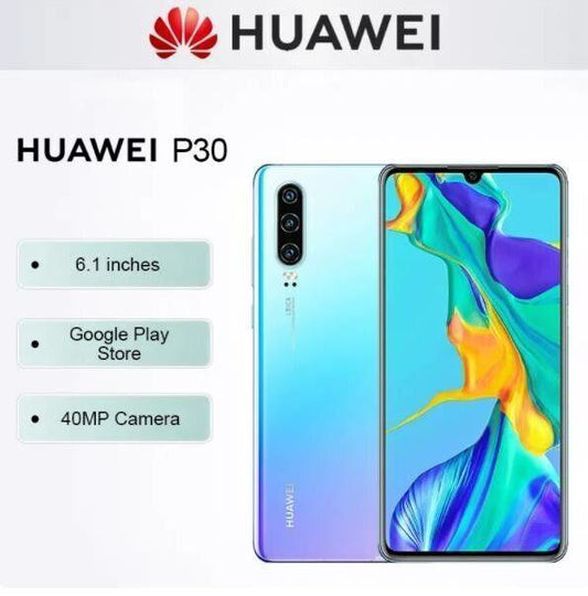 Huawei P30 128GB+6GB Dual Sim 40MP Refurbished - Triveni World