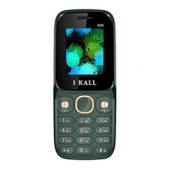 IKALL K26 Keypad Mobile (1.8 Inch, 1000 mAh) (Green) - Triveni World