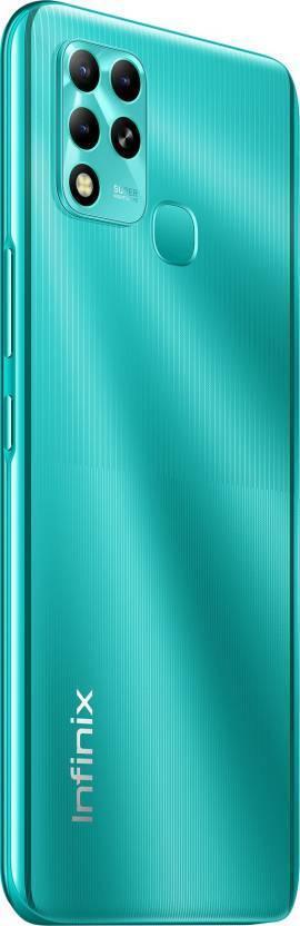 Infinix Hot 12 (Turquoise Cyan, 64 GB)  (4 GB RAM) Refurbished - Triveni World