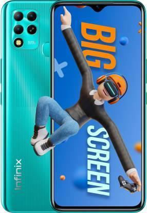 Infinix Hot 12 (Turquoise Cyan, 64 GB)  (4 GB RAM) Refurbished - Triveni World