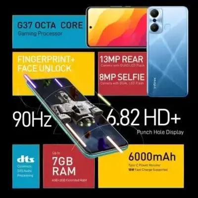 Infinix HOT 20 Play (Horizon Blue, 64 GB) (4 GB RAM) Refurbished - Triveni World