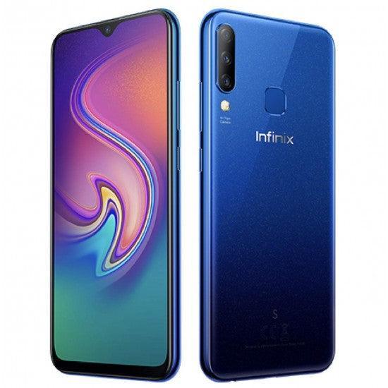 Infinix S4 (3GB, 32 GB) (Nebula Blue) Refurbished - Triveni World