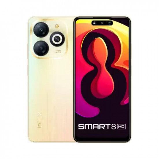 Infinix SMART 8 HD (Shiny Gold, 64 GB) (3 GB RAM) Refurbished - Triveni World