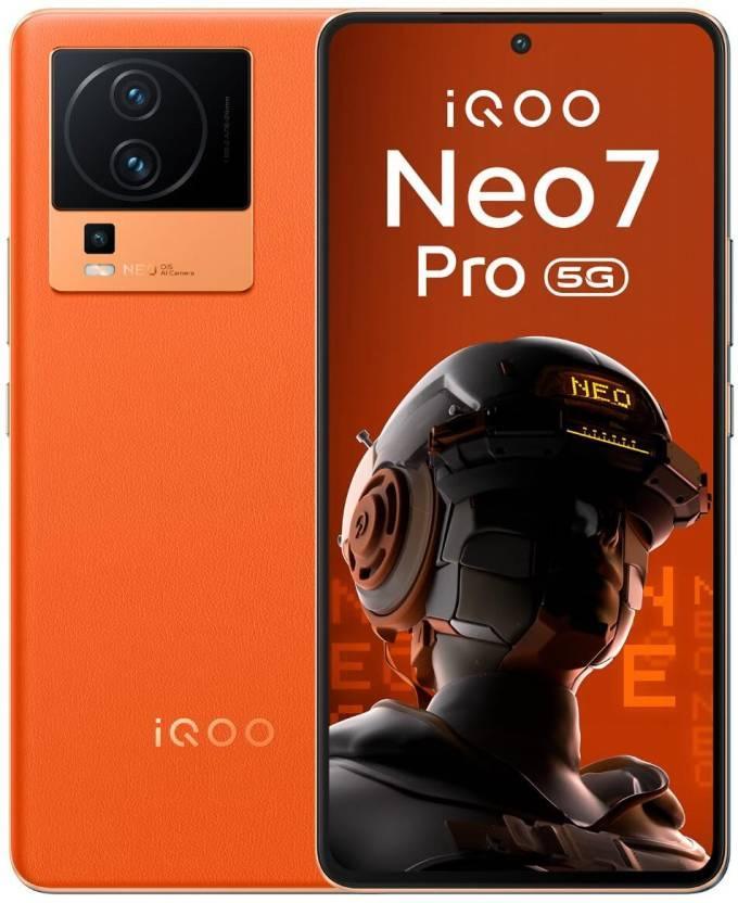 IQOO Neo 7 pro (Fearless Flame, 256 GB)  (12 GB RAM) Refurbished - Triveni World