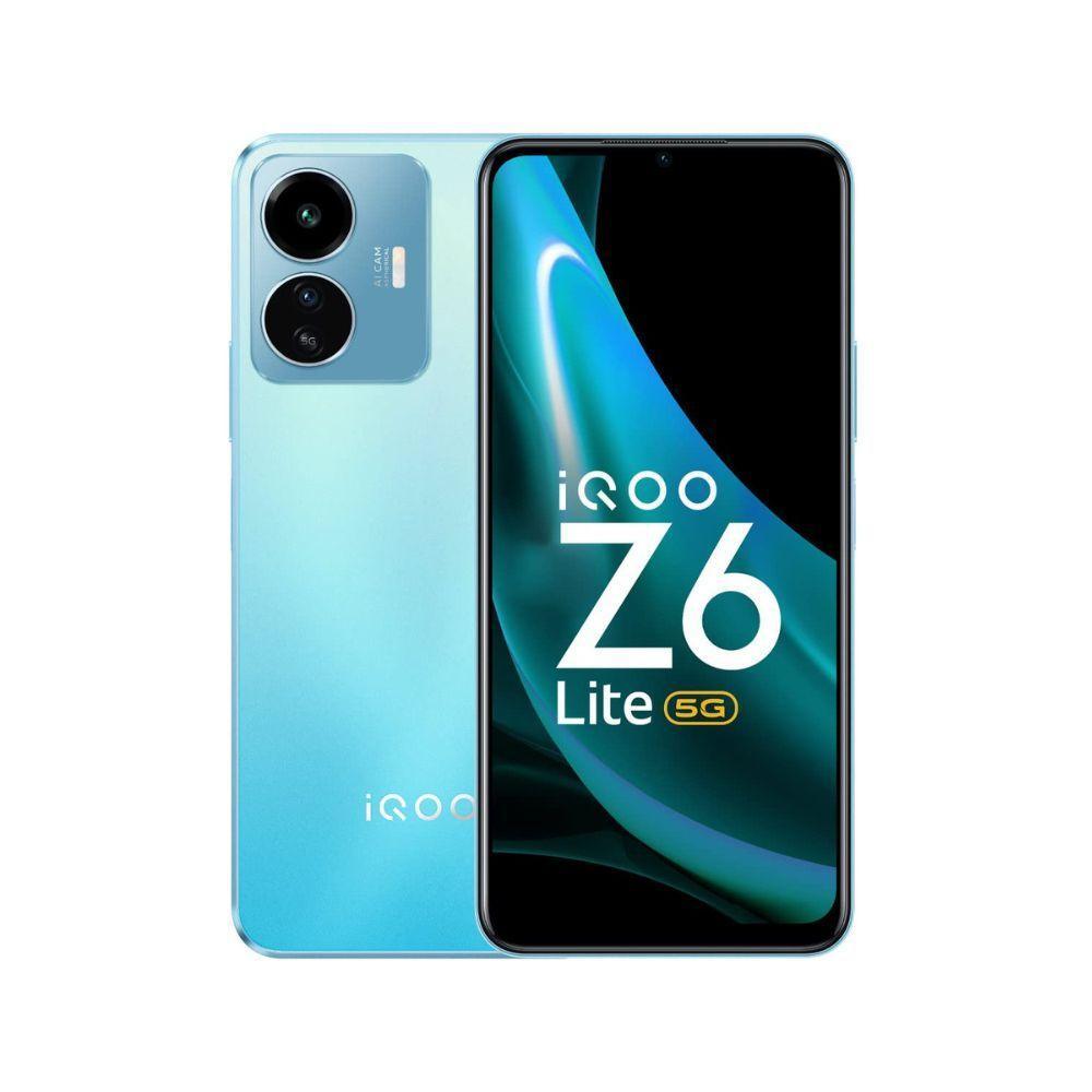 iQOO Z6 Lite 5G (Stellar Green, 6GB RAM, 128GB Storage) Refurbished - Triveni World