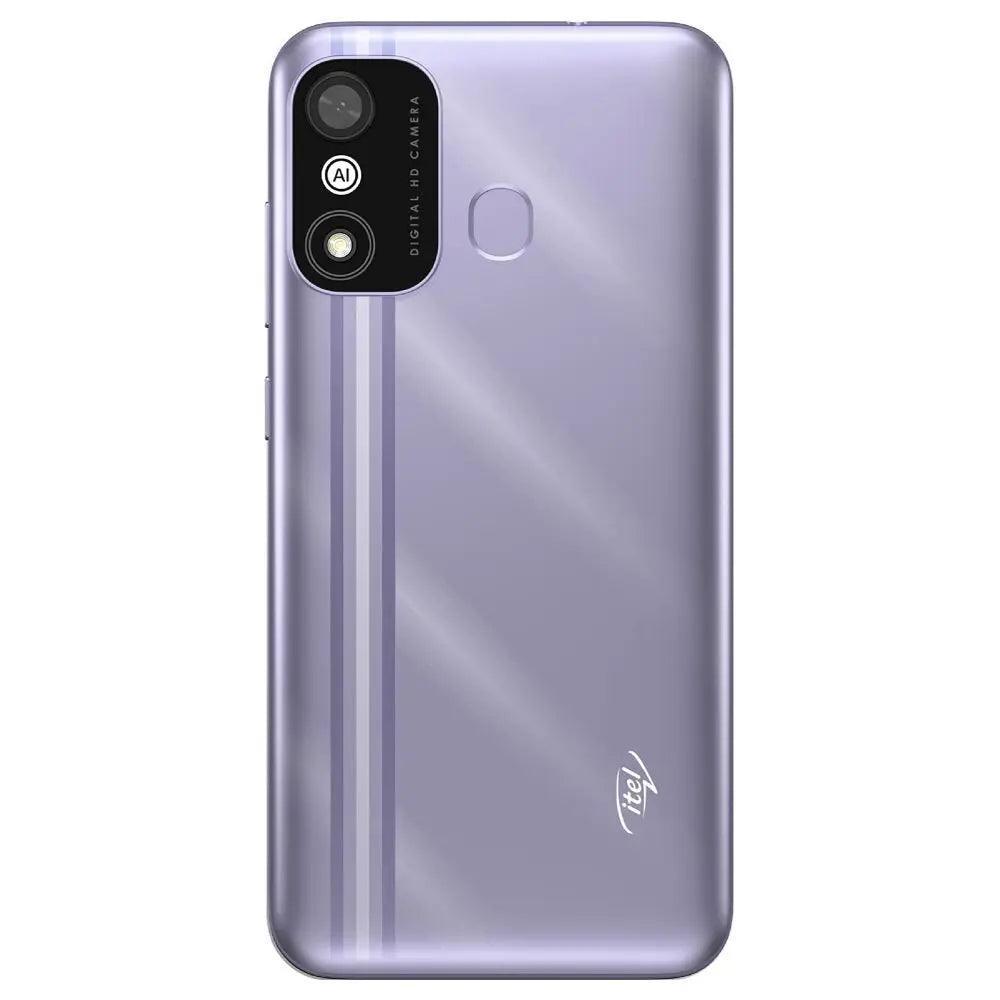 Itel A27 32 GB, 2 GB RAM, Silver Purple, Mobile Phone - Triveni World