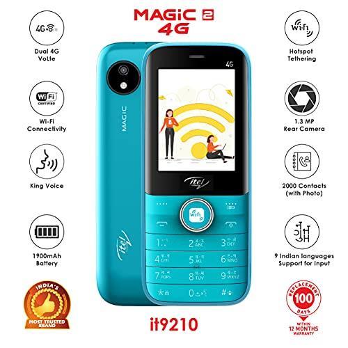 Itel Magic 2(Blue, 4G, Wi-Fi Hotspot Support) - Triveni World