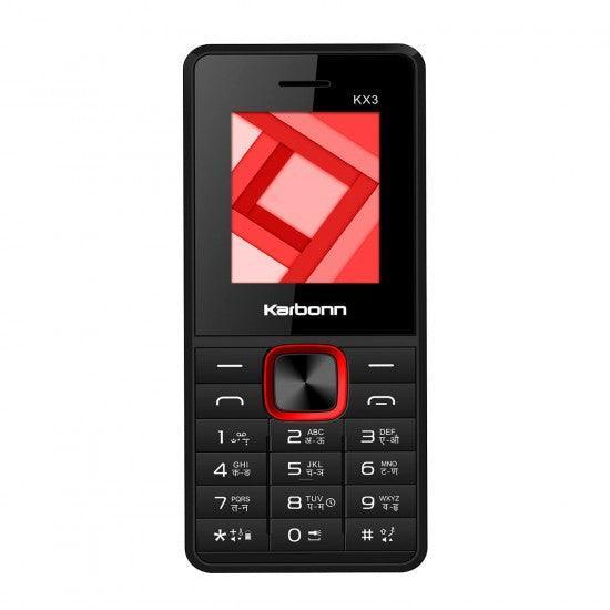 Karbonn KX3 (Black Red) (Seal Pack) - Triveni World