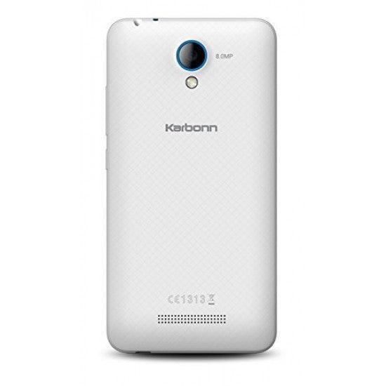 Karbonn Titanium Machfive (White-Blue) - Triveni World