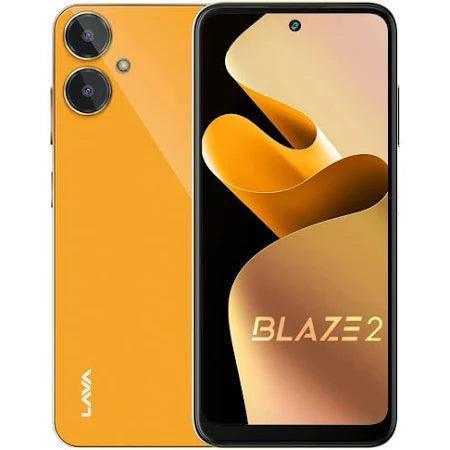 Lava Blaze 2 4G 128 GB (Glass Black, 6 GB RAM) - Triveni World