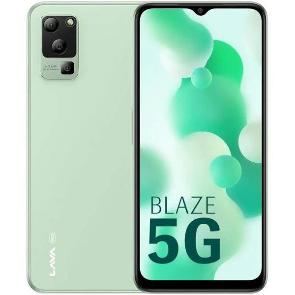 Lava Blaze 5G (Glass Green, 6GB RAM, UFS 2.2 128GB Storage) - Triveni World