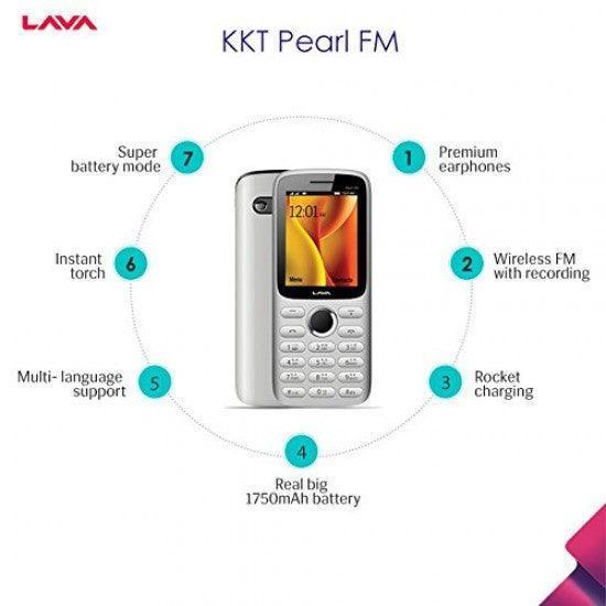 Lava KKT Pearl FM (Champagne-Black) - Triveni World