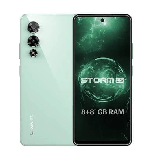 Lava Storm 5G 128 GB (Gale Green, 8 GB RAM) - Triveni World