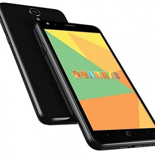 Micromax Bharat 4 Plus (Q440) Black 2GB RAM 16 GB ROM 4G Smart Phone All 4G SIM Working - Triveni World