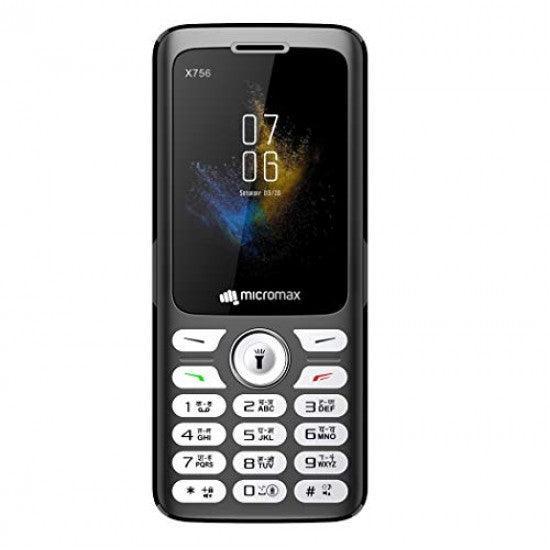 Micromax Dual Sim X756, Black - Triveni World