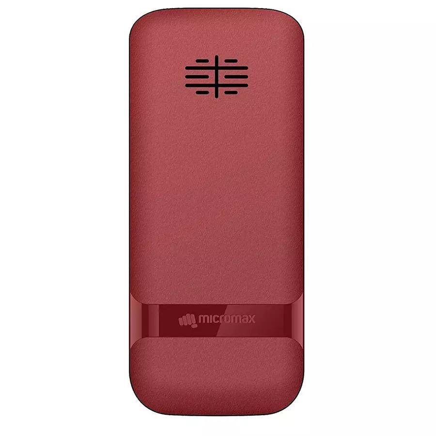 Micromax Micromax J2 1.77 inch 800 mAh 2G GSM Red Feature Phone Refurbished - Triveni World