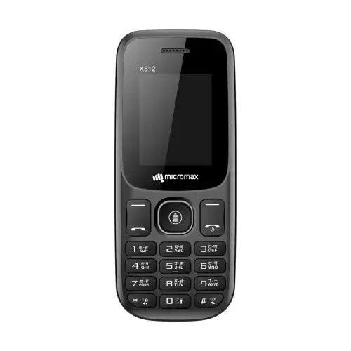 Micromax Micromax X512 1.77 Inch 1750 mAh 2G GSM Black Refurbished - Triveni World