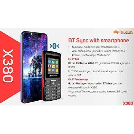 Micromax X380 2400 mAh, BT Calling, Refurbished - Triveni World