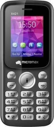 Micromax X421 (Black + Red) Refurbished - Triveni World