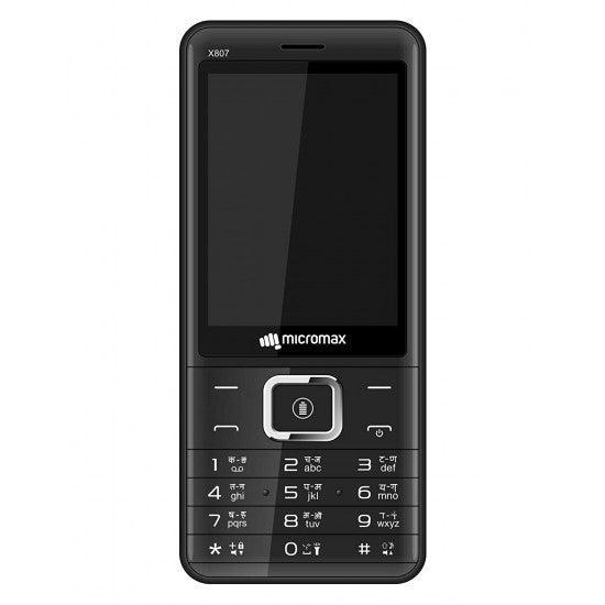 Micromax X807 (Black and Blue, Anti Theft, 1400mAh) - Triveni World