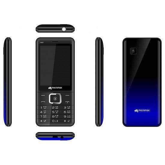 Micromax X807 (Black and Blue, Anti Theft, 1400mAh) - Triveni World