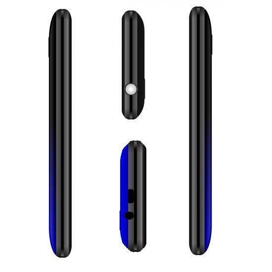 Micromax X807 (Black and Blue, Anti Theft, 1400mAh) - Triveni World