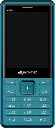 Micromax X818  (Blue) Refurbished - Triveni World