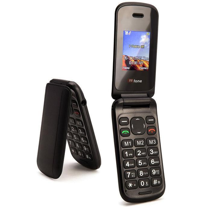 Mobile phone Black (Refurbished C) - Triveni World