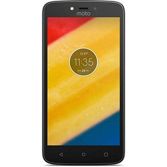 Moto C Plus (Starry Black, 2GB RAM, 16GB Storage) refurbished - Triveni World