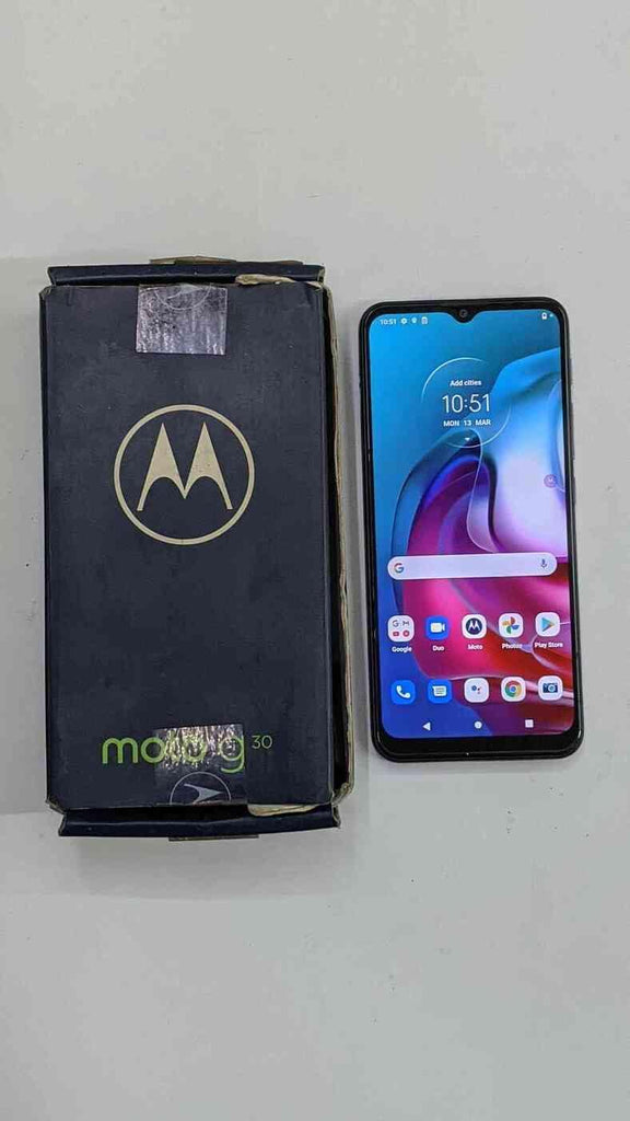 Moto G30 4/64GB Refurbished - Triveni World