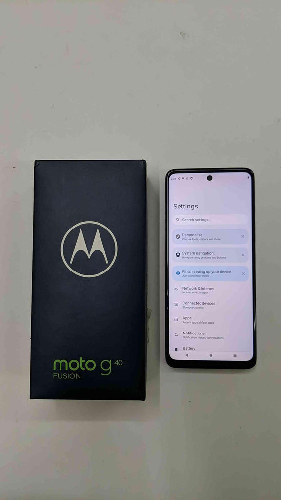 Moto G40 Fusion 6/128GB Refurbished - Triveni World