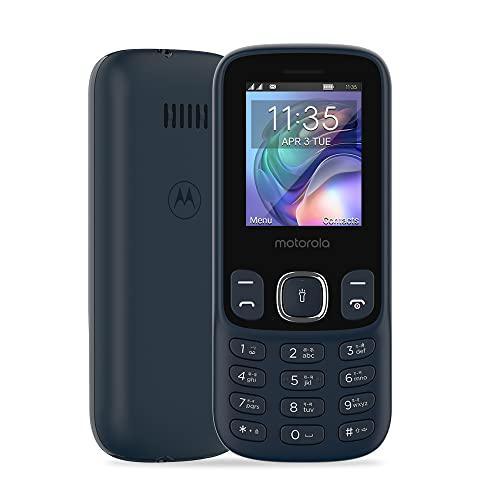 Motorola A10e Dual Sim keypad Mobile with 800 mAh Battery, Expandable Storage Upto 32GB, Wireless FM - Refurbished - Triveni World