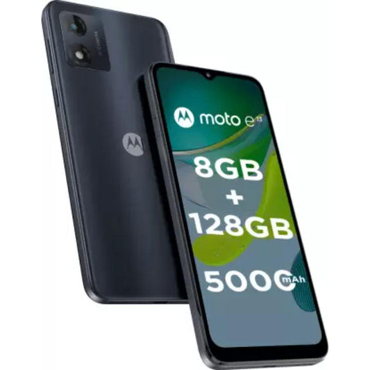 Motorola e13 8GB 128GB Cosmic Black smart-phones ( 8 GB 128 GB ) Refurbished - Triveni World