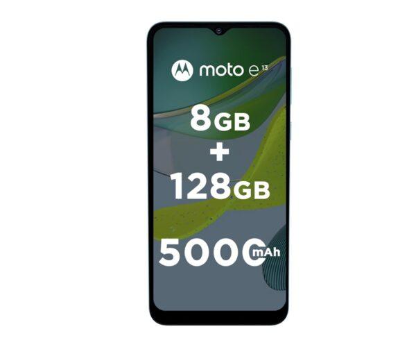 Motorola E13 Dual Sim 4G (Little Boy Blue, 8GB, 128GB) - Triveni World