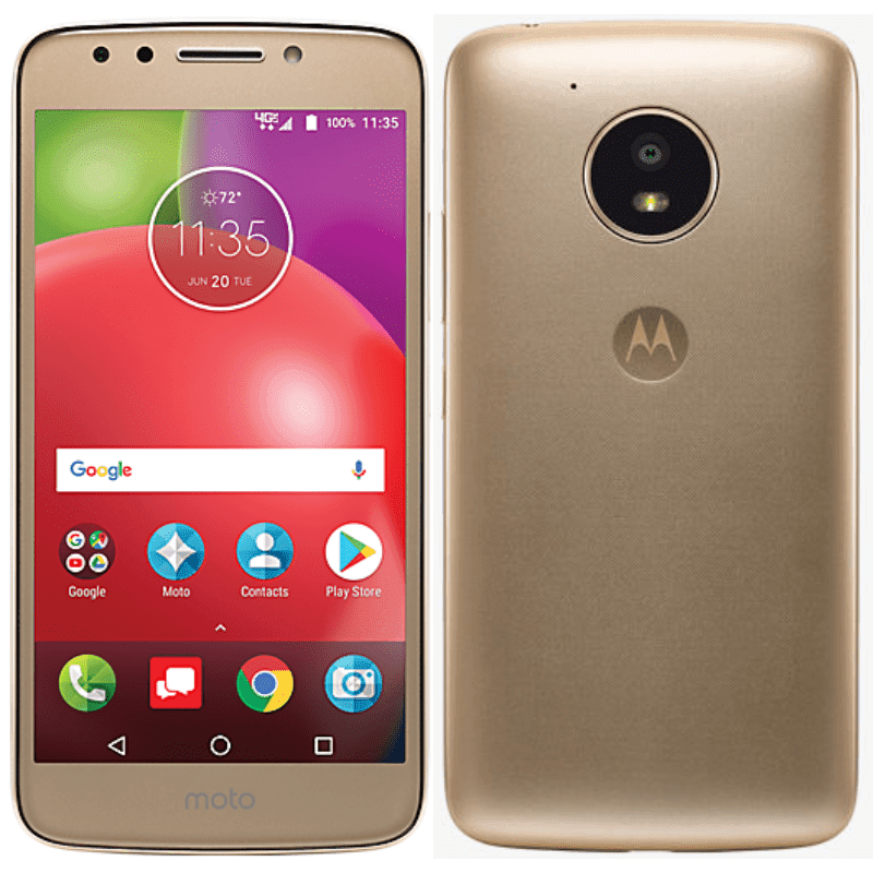 Motorola Moto E4 XT1765 T-Mobile Unlocked 16GB Gold Refurbished - Triveni World