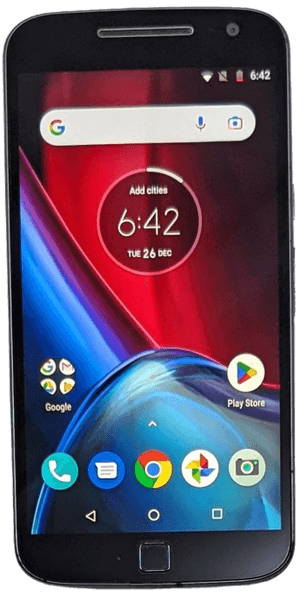 Used Motorola Moto G4 Plus 32GB 3GB RAM Black - Triveni World