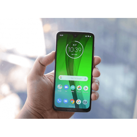 Motorola Moto G7 (Black, 4GB RAM, 64GB Storage) refurbished- - Triveni World